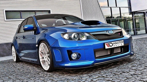 Přední spoiler nárazníku V.1 Subaru Impreza WRX STI MK3 Facelift