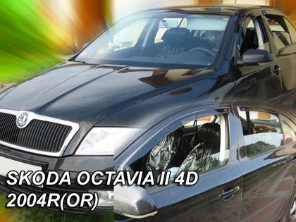 Deflektory-ofuky oken Škoda Octavia 2