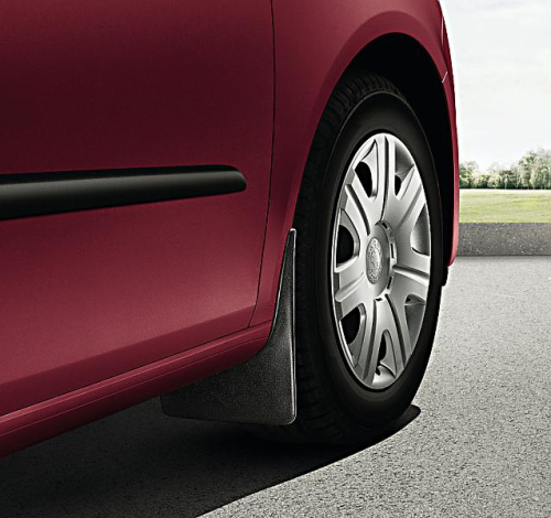 Lapače nečistot - zástěrky Škoda Fabia II + Roomster - přední, originál