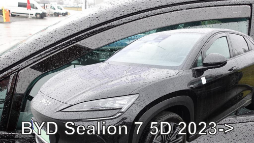 Deflektory-ofuky oken pro BYD Sealion 7 - přední