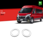 Nerez rámečky mlhovek Fiat Ducato III FL