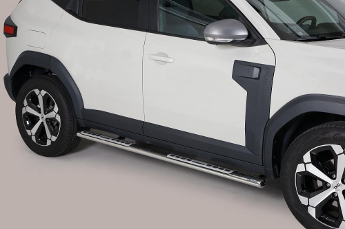 Nerez boční designové nášlapy DACIA DUSTER III