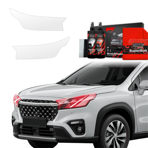 Ochranná folie GRIZZ na přední světlomety Suzuki S-Cross