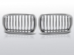 Maska - ledvinky pro BMW E36, chrom