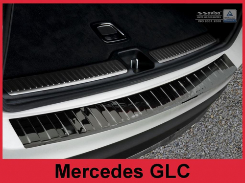 Kryt prahu zadních dveří Mercedes GLC - černý grafit lesklý