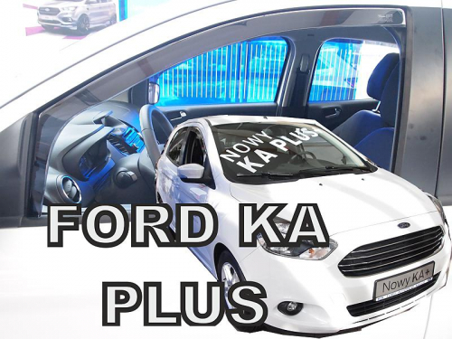 Deflektory-ofuky oken Ford Ka Plus - přední