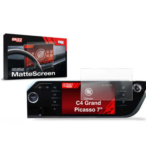 Matná folie na LCD display navigace Citroen C4 Grand Picasso