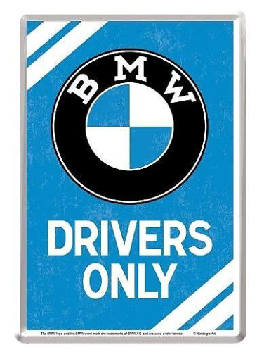 Retro pohlednice - BMW Drivers Only 10x14,5cm