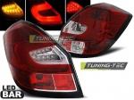 Zadní LED světla Škoda Fabia II, červené