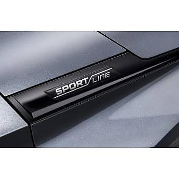 Škoda Enyaq iV - boční nápis SPORT LINE originál - pravý