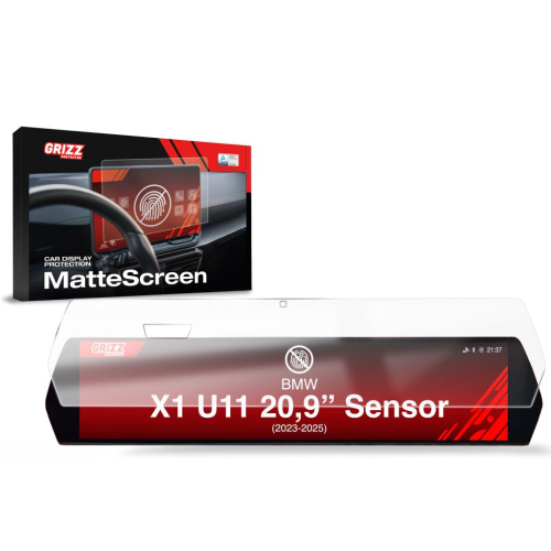 Matná folie na LCD display navigace BMW X1 U11 Sensor (2023-2025)