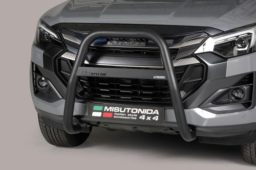 Nerezový přední ochranný rám ISUZU D-MAX III MY2026 - 63mm, vysoký