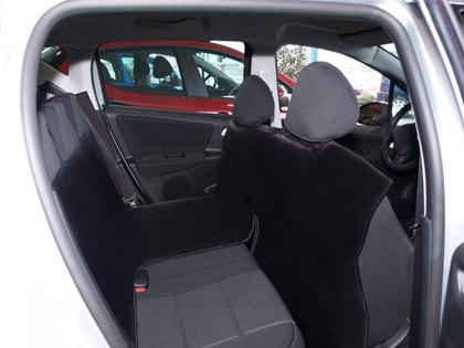 Ochranný potah na zadní sedadla vozu - dělený, s zipem