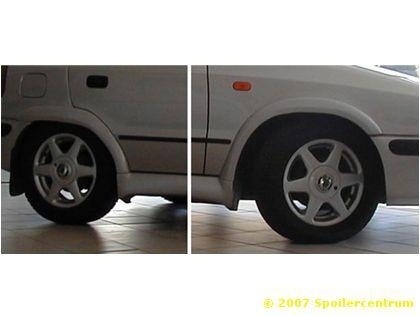 Lemy blatníků k prahům Škoda Felicia