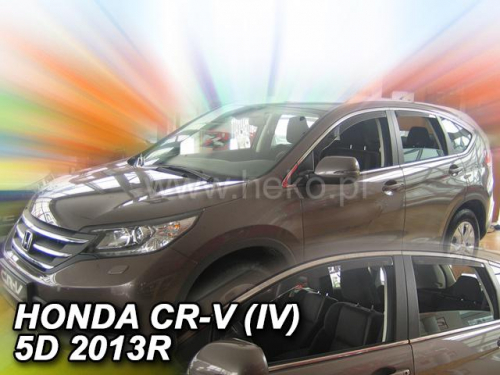 Deflektory-ofuky oken Honda CRV IV + zadní