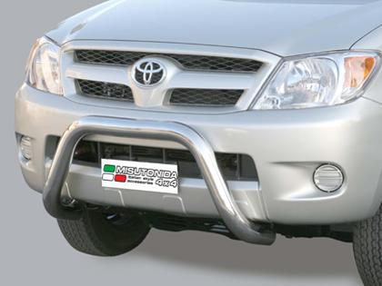 Nerezový přední ochranný rám Toyota Hilux VII, 76mm