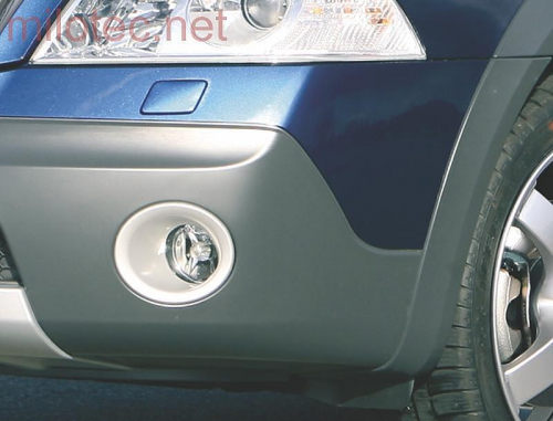 Rámečky mlhových světel Škoda Octavia II RS/Scout
