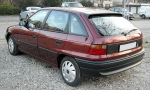 Plastové lemy blatníků Opel Astra F bez lišt