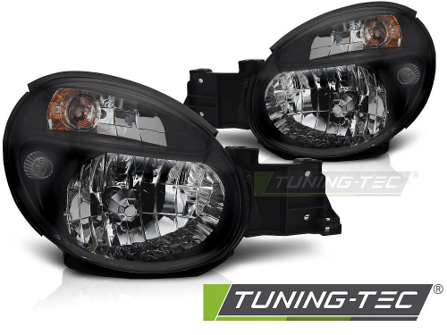 Přední světla Subaru Impreza II GD - černé provedení