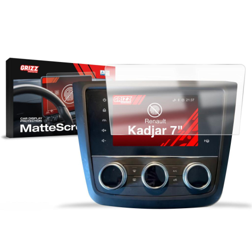Matná folie na LCD display navigace Renault Kadjar