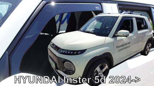 Deflektory-ofuky oken Hyundai Inster - přední