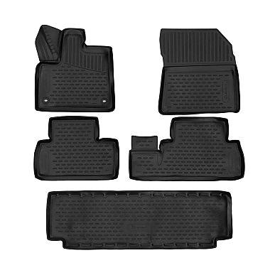 Gumové koberce Novline Citroen Berlingo (7 míst)