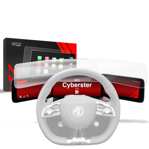 Matná folie na LCD display navigace MG Cyberster (2025)