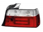 Zadní LED světla BMW E36 limousine, čiré