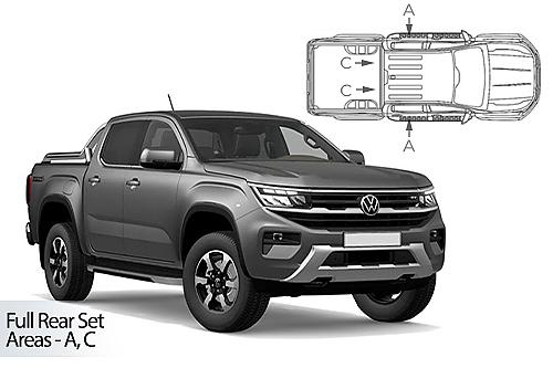 Sluneční clony CarShades Volkswagen Amarok