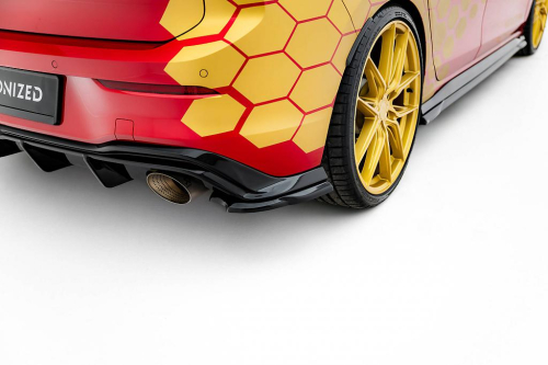 Nástavky zadního nárazníku V.3 Volkswagen Golf GTI Clubsport Mk8 Facelift