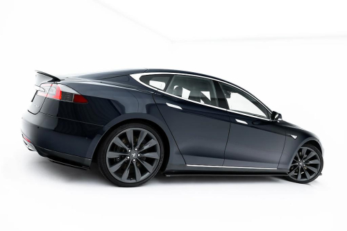 MAXTON plastové nástavky prahů V.1 verze pro Tesla Model S Mk1