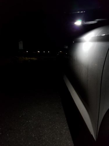 MEGA POWER LED osvětlení nástupní prostoru Škoda Karoq