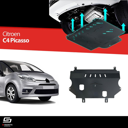 Ocelový kryt pod motor (2mm) Citroen C4 Picasso 