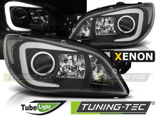 Přední LED XENON světla černá Subaru Impreza