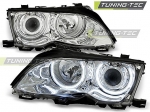 Přední světla s Angel Eyes BMW E46