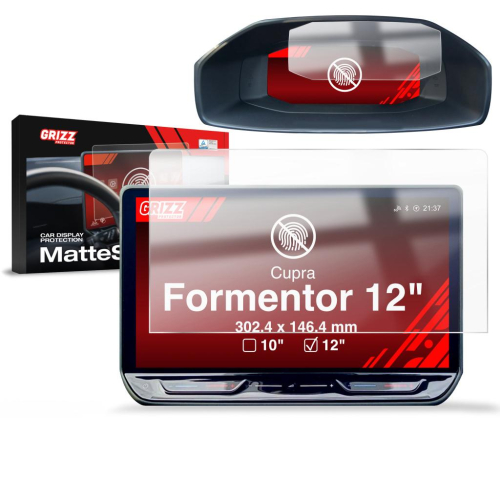 Matná folie na LCD display navigace Cupra Formentor