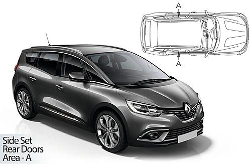 Sluneční clony CarShades Renault Grand Scénic IV - 2 ks