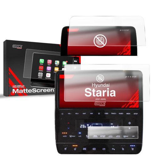 Matná folie na LCD display navigace Hyundai Staria 10,25" (2021-2025)