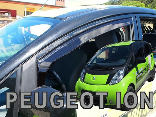Deflektory-ofuky oken Peugeot iOn přední