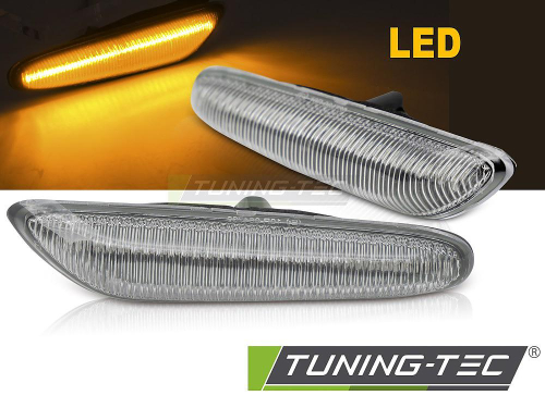 LED boční blinkry pro BMW E46 / E60 / E87 / E90 - bílé provedení