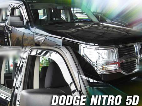 Deflektory-ofuky oken Dodge Nitro