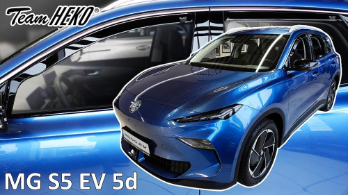 Deflektory-ofuky oken MG S5 EV + zadní