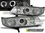 Přední světla angel eyes Honda Accord chrom