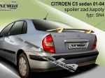 Křídlo - spoiler kufru Citroen C5