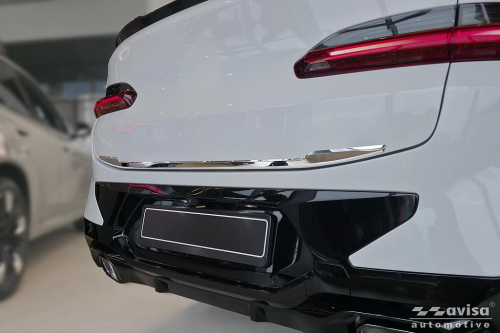 AVISA nerez lišta hrany dveří kufru BMW X4 II (G02) M-paket - lesk