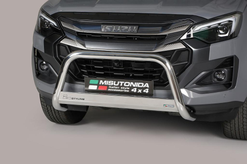 Nerezový přední ochranný rám ISUZU D-MAX III MY2026 - 63mm