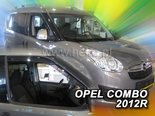 Deflektory-ofuky oken Opel Combo D