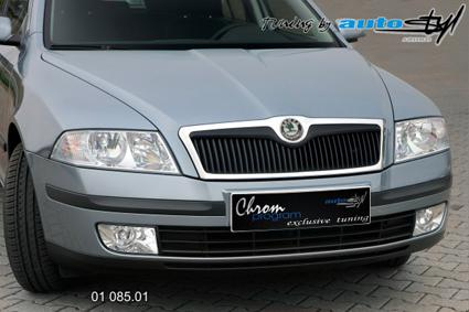 Lišta přední masky Škoda Octavia II