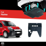 Ocelový kryt pod motor (2mm) Fiat Fiorino
