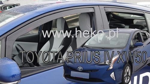 Deflektory-ofuky oken Toyota Prius - přední+zadní